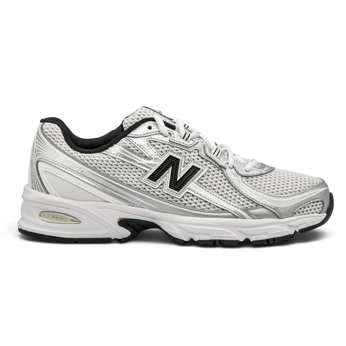 New Balance 740 White Silver Black