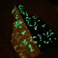BAPE Shark Glow in the Dark Split Camo Hoodie Black/White Size XS