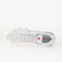Nike Shox TL White/White/Metallic Silver