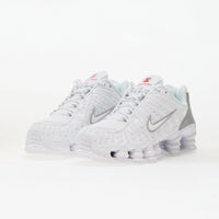 Nike Shox TL White/White/Metallic Silver