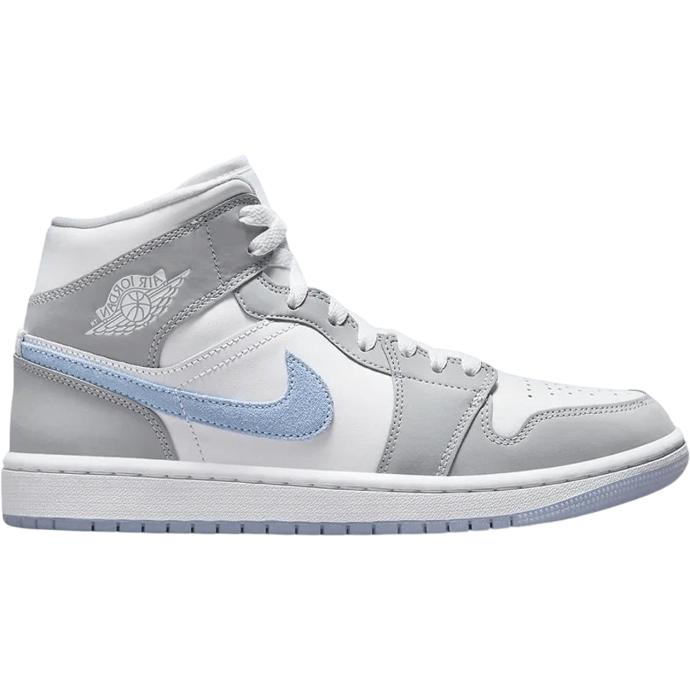 Jordan 1 Mid Wolf Grey Aluminum