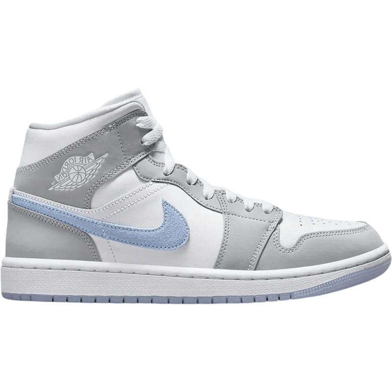 Jordan 1 Mid Wolf Grey Aluminum