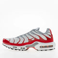 Nike Air Max Plus White University Red Wolf Grey