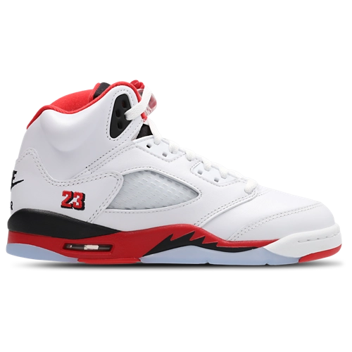 Jordan 5 Retro Fire Red Black Tongue (2025)