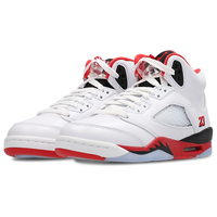 Jordan 5 Retro Fire Red Black Tongue (2025)