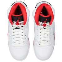 Jordan 5 Retro Fire Red Black Tongue (2025)