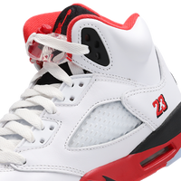 Jordan 5 Retro Fire Red Black Tongue (2025)