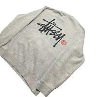 Stussy Gray Crewneck Size M