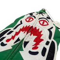BAPE Tiger Full Zip Hoodie Green (White Tiger) Size S