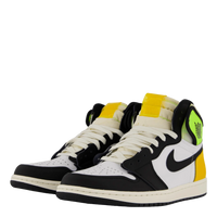 Jordan 1 Retro High G White University Gold Volt Black
