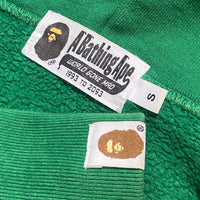 BAPE Tiger Full Zip Hoodie Green (White Tiger) Size S
