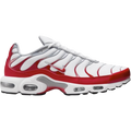 Nike Air Max Plus White University Red Wolf Grey