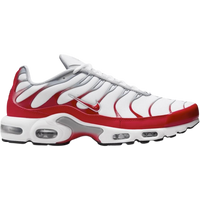 Nike Air Max Plus White University Red Wolf Grey