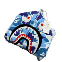 BAPE Shark Full Zip Hoodie ABC Camo Blue PONR Size M