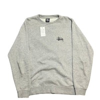 Stussy Gray Crewneck Size M
