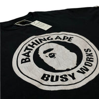 BAPE Busy Works Tee Black Size XL