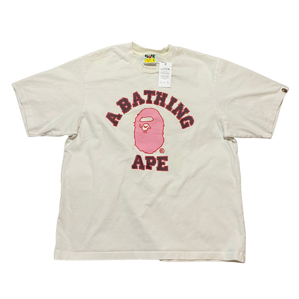 BAPE College Tee Hand Draw Collection Size S
