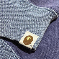 BAPE Vintage Baby Milo Emoji Full Zip Hoodie Navy Size S