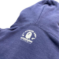 BAPE Vintage Baby Milo Emoji Full Zip Hoodie Navy Size S