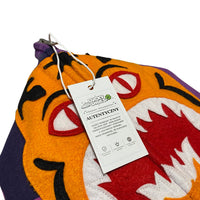 BAPE Tiger Shark Half Camo Purple Full Zip Hoodie Size S