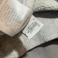 Stussy Gray Pullover Hoodie Size L (Fits S)