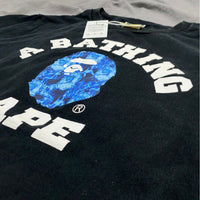 BAPE Flame Collage Tee Black Size M