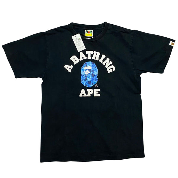 BAPE Flame Collage Tee Black Size M