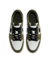 Jordan 1 Retro Low Medium Olive Summit White Sail Black