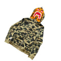 BAPE Tiger Shark Full Zip Green Camo