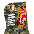 BAPE Tiger Shark Full Zip Green Camo