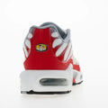 Nike Air Max Plus White University Red Wolf Grey