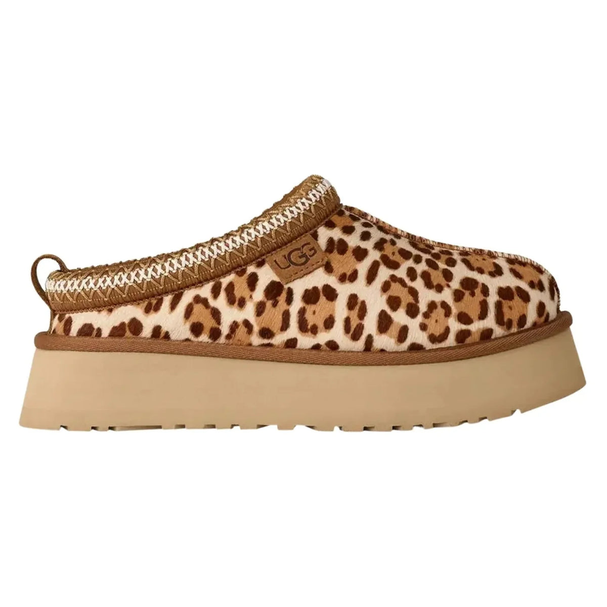 UGG Tazz Plains Slipper Felicity Leopard Jasmine